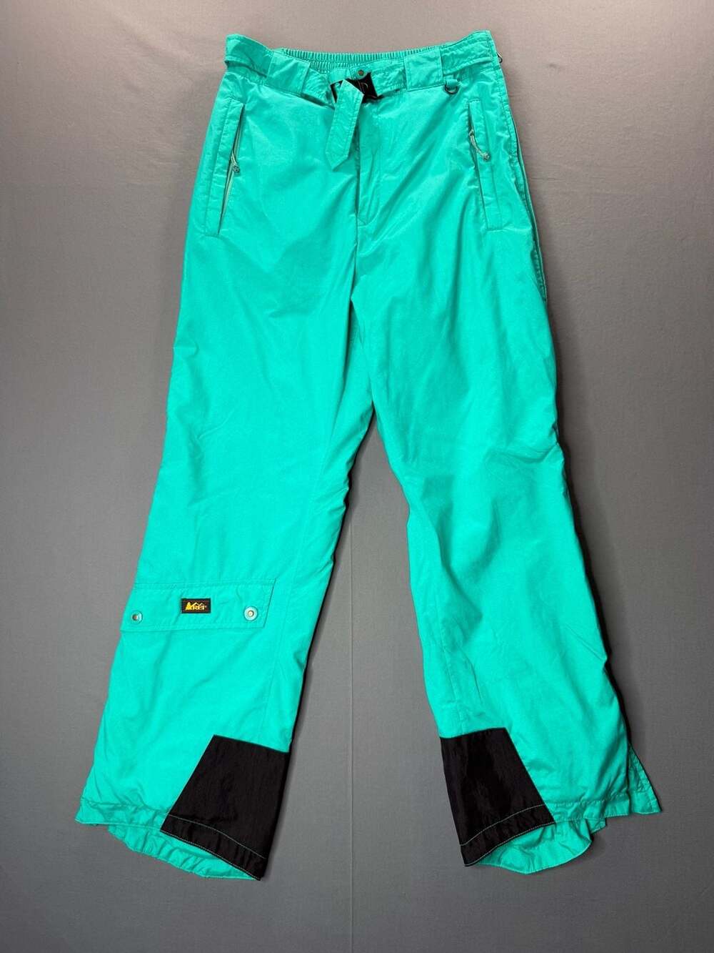 Vintage REI Ultrex Burlington Insulated Ski Pants Teal Women's Size 12